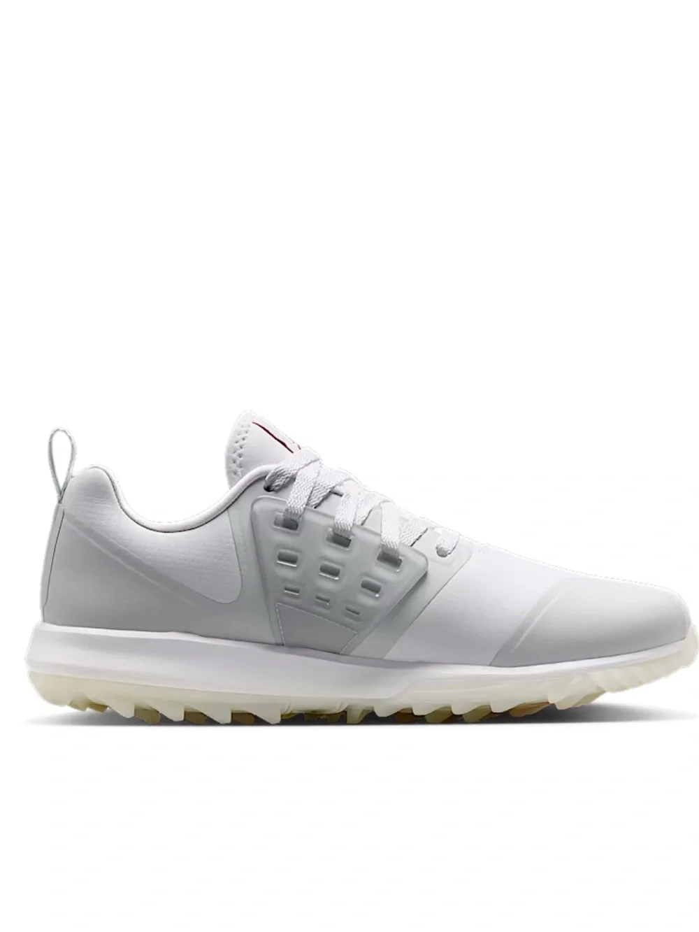 Nike Jordan Grind Golf Shoes | White/Pure Platinum/University Red | M 5.5 W 7
